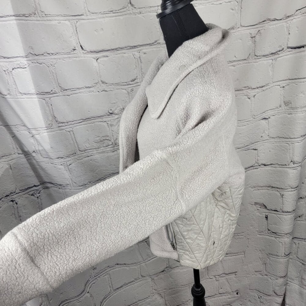 LULULEMON Show Me The Sherpa Jacket Women Size 6 Wool Blend Casual Athleisure - Picture 6 of 11